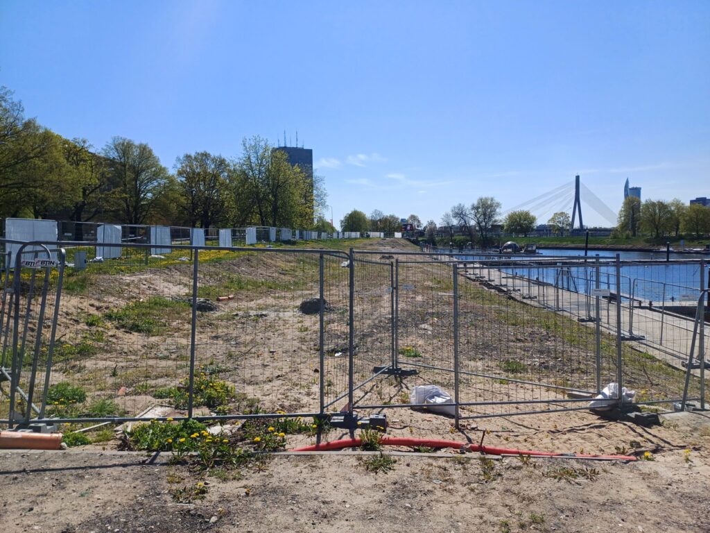 Jahtklubs un daudzfunkcionālais izklaides un atpūtas komplekss “ExPorto” (Eksporta iela 1A) - Kita komercija, Pakrantė - statybų nuotraukos