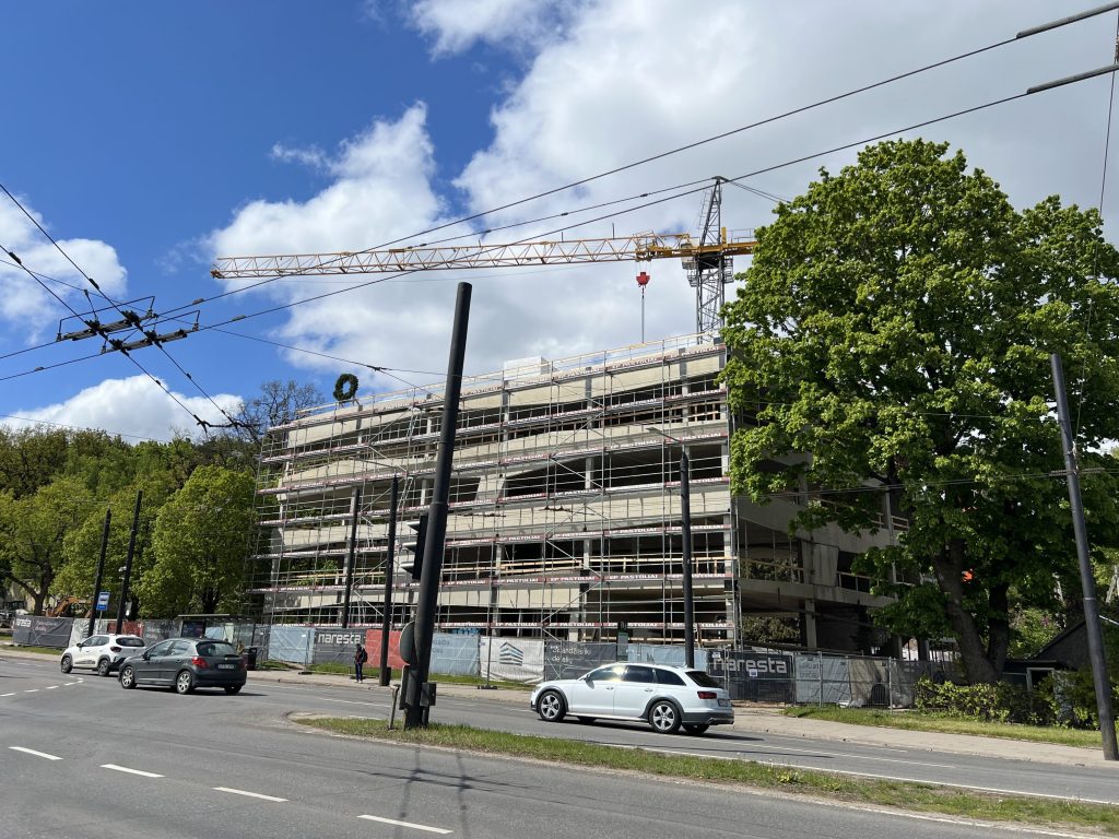 Paribio g. 34 (Paribio g. 34) - Office center - construction photos