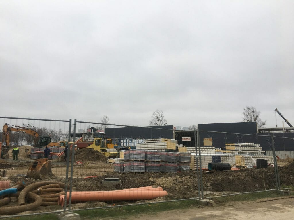 IKI Margirio g. 2A (Margirio g. 2A) - Food store - construction photos