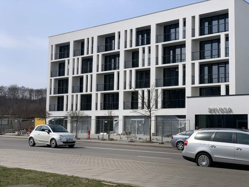 Ozo svečių namai (Jeronimo Ralio g. 6) - Viesnīca - būvdarbu attēli