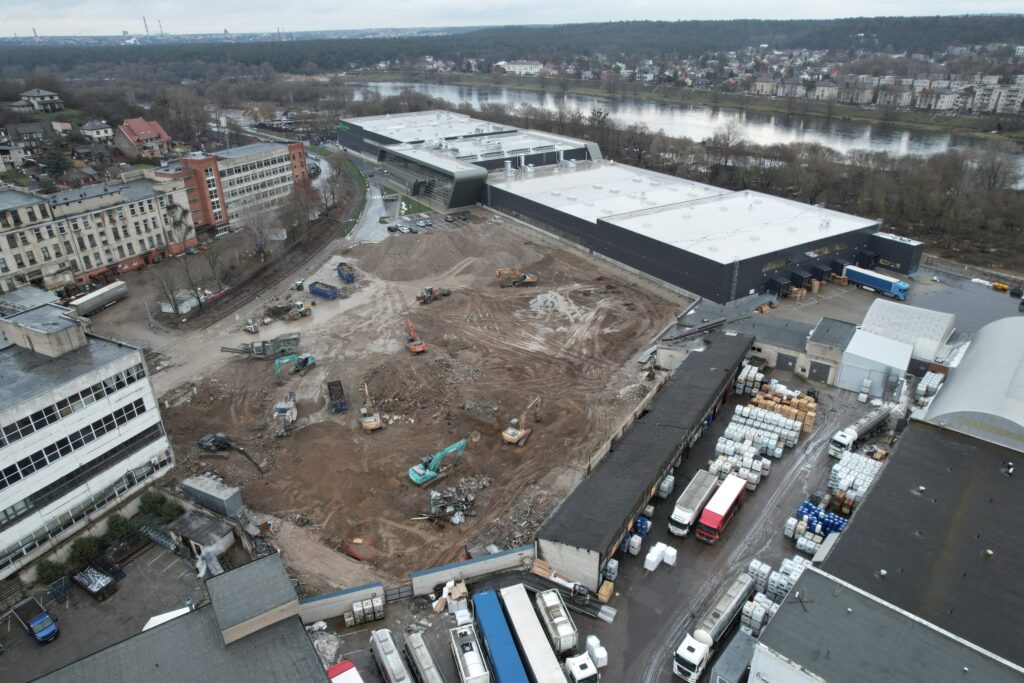 Kauno baldų gamykla 2 etapas (Drobės g. 68) - Light manufacturing - construction photos