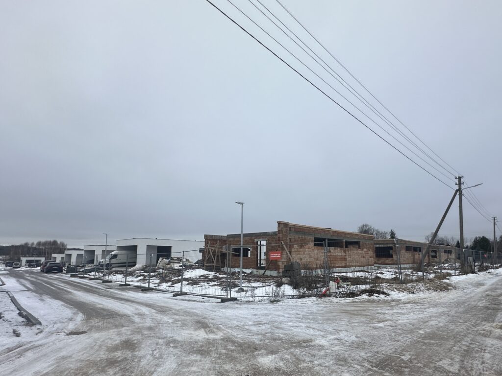 Garšvės slėnis (Pagaršvio aklg. ) - Private house community - construction photos