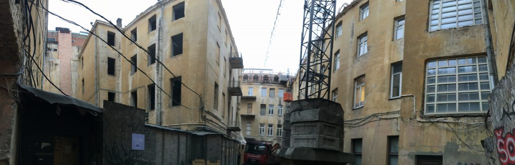 Gedimino 22 (Gedimino pr. 22) - Multi apartment - construction photos