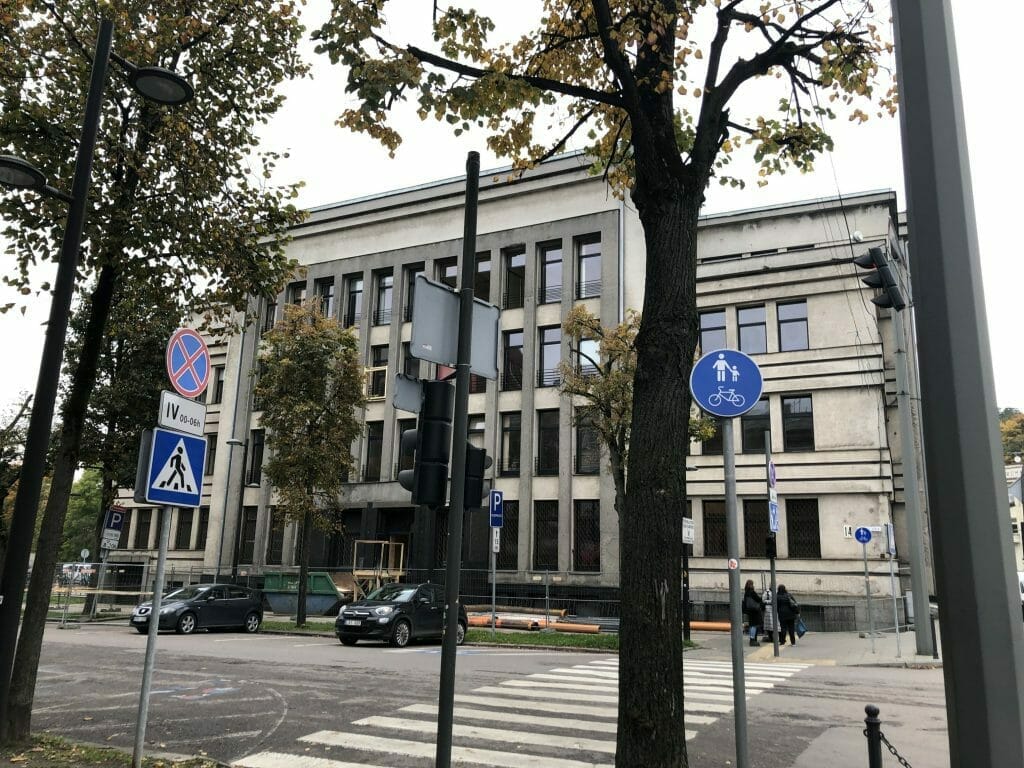 Kauno apskrities vyriausiasis policijos komisariatas Vytauto pr. (Vytauto pr. 91) - Administrative - construction photos