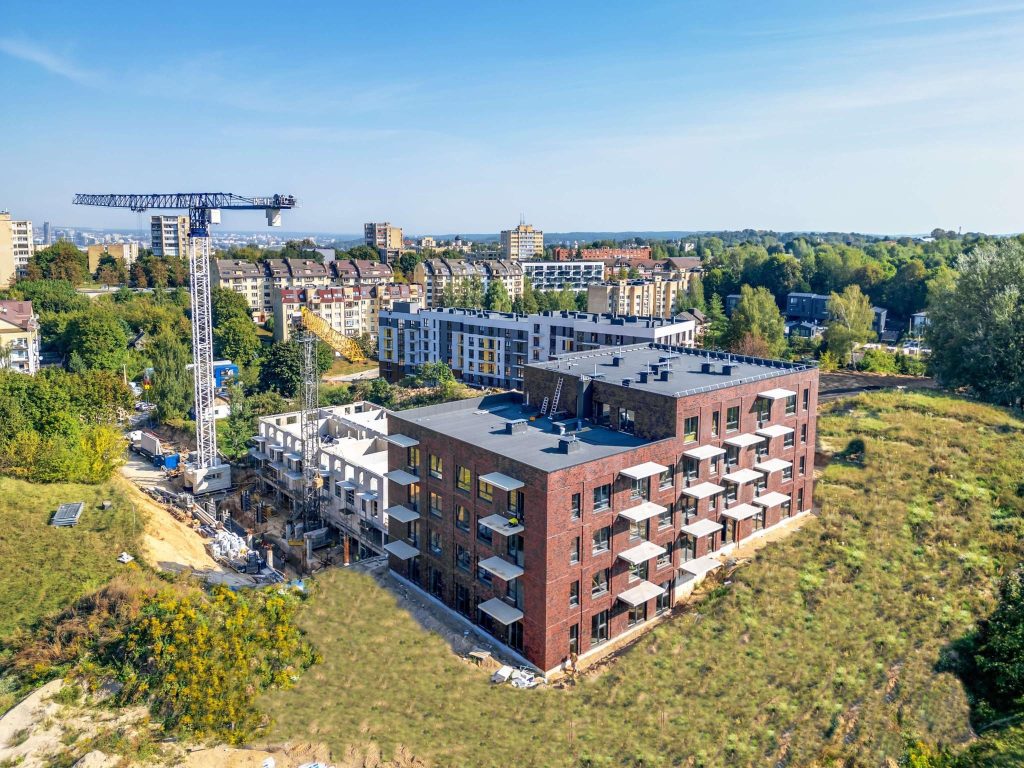 Nauji peizažai (Kaminkelio g. 23) - Multi apartment - construction photos