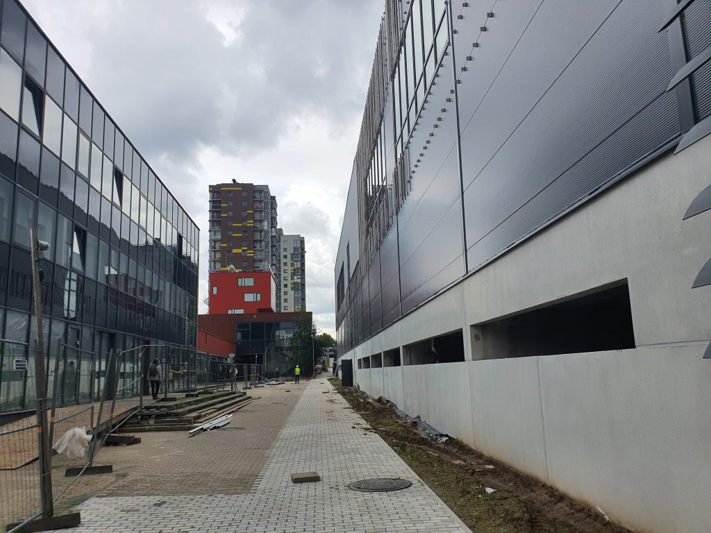 PC PIKAS (Ukmergės g. 221) - Shopping center - construction photos