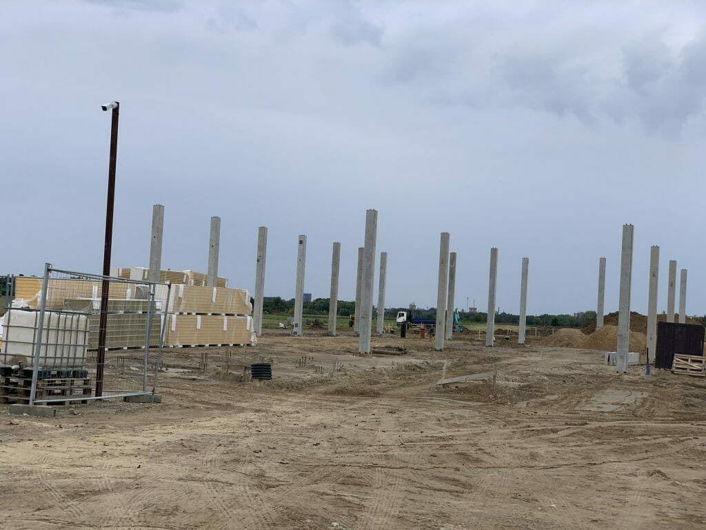 Lindestus parduotuvė (Arimų g. 21) - Non-food store - construction photos