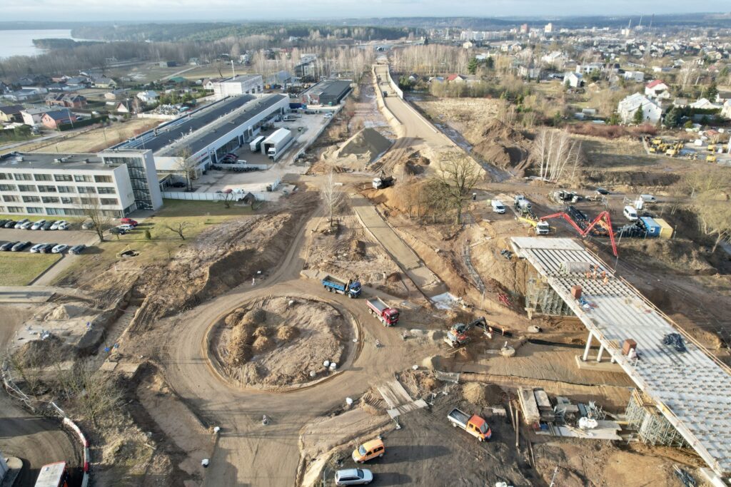 Kauno pietrytinis aplinkelis 1 etapas (Pietrytinis aplinkkelis) - Road - construction photos