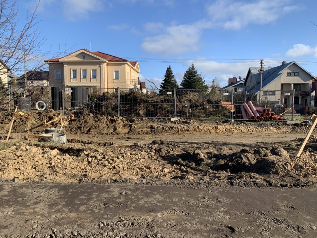 Privažiuojamasis kelias nuo Šiltnamių iki Klaipėdos g. (Liepojos g.) - Iela - būvdarbu attēli