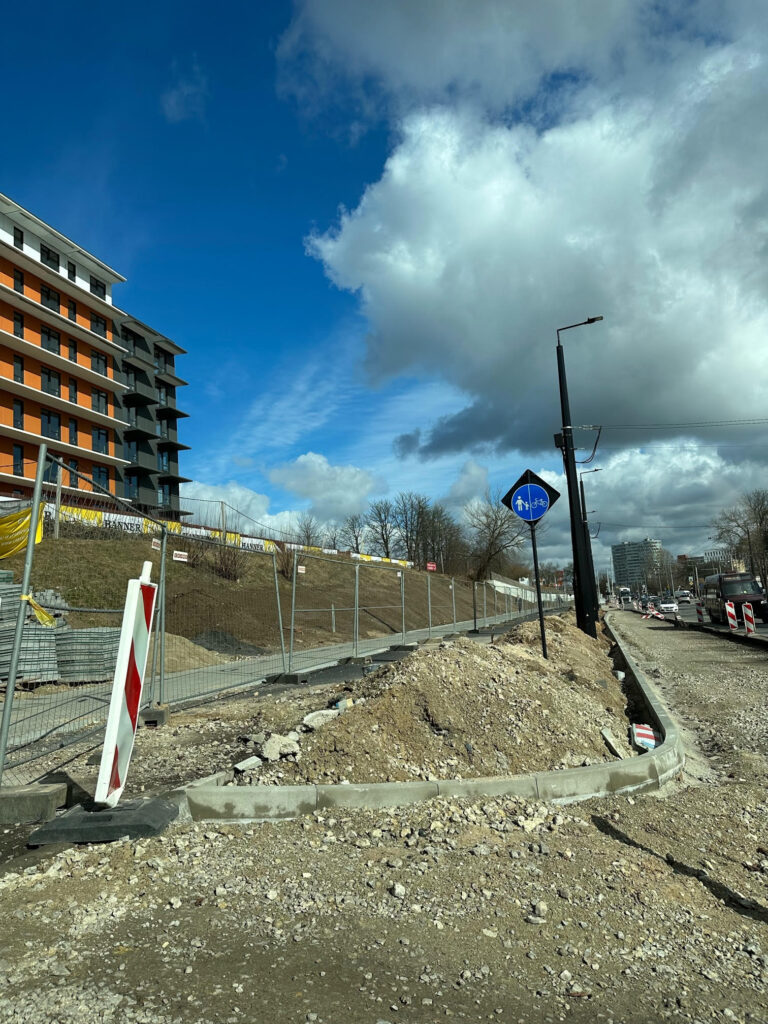 Kareivių g. tarp Verkių ir Kalvarijų g. (Kareivių g.) - Tänav - ehituse fotod