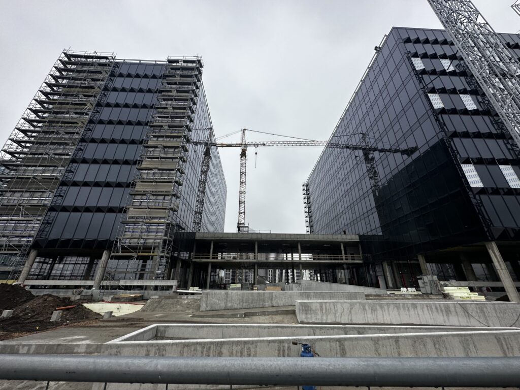 Elemental Business Centre (Skanstes iela 25) - Office center - construction photos