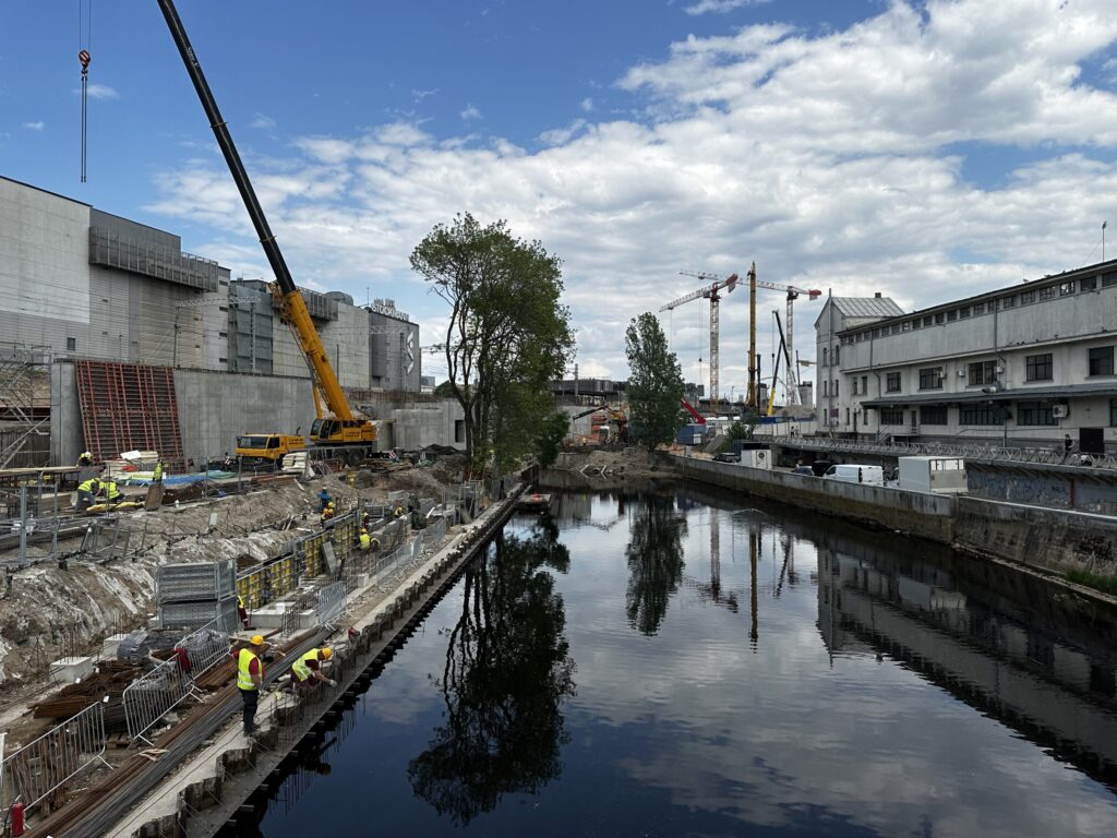 Labiekārtojums no Prāgas ielas līdz Pilsētas kanālam (Prāgas iela 2) - Railroad - construction photos