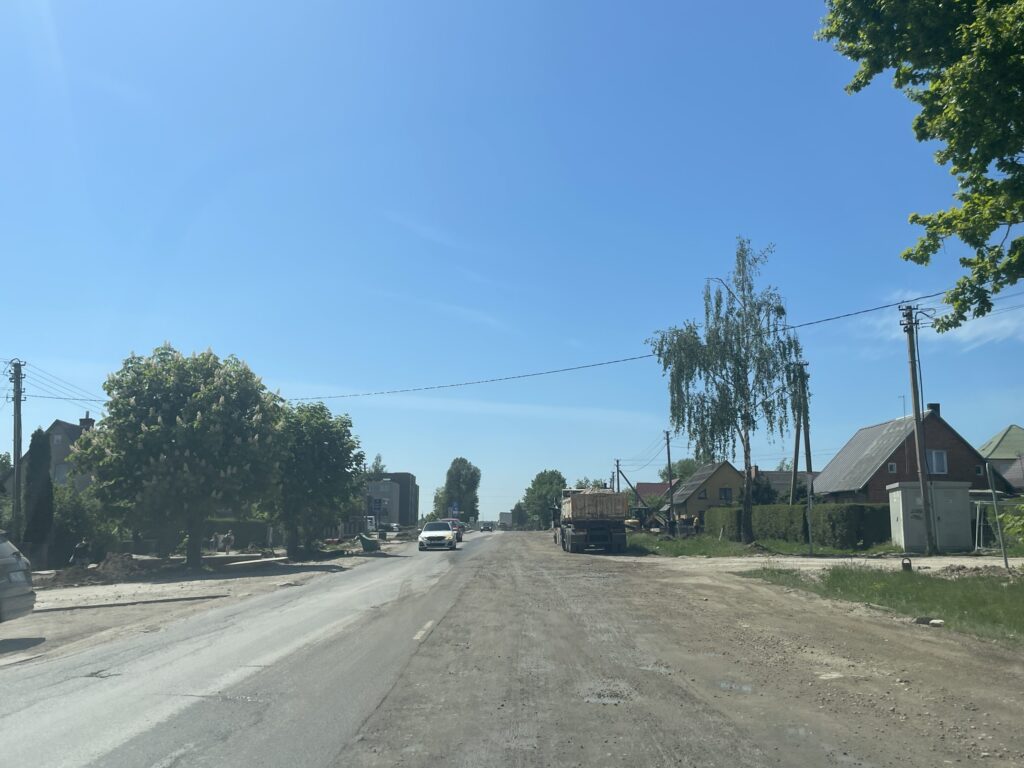 Vandžiogalos plentas (Vandžiogalos pl.) - Street - construction photos