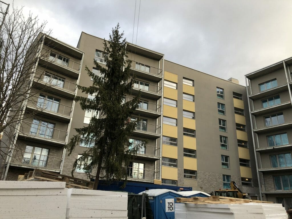 Sapiegų 19 (L. Sapiegos g. 19) - Multi apartment - construction photos