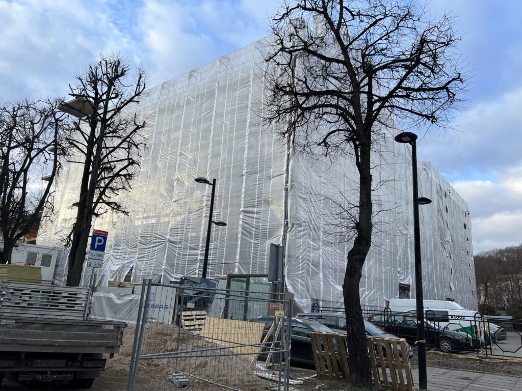 Alėja 18 (Laisvės al. 18) - Multi apartment - construction photos