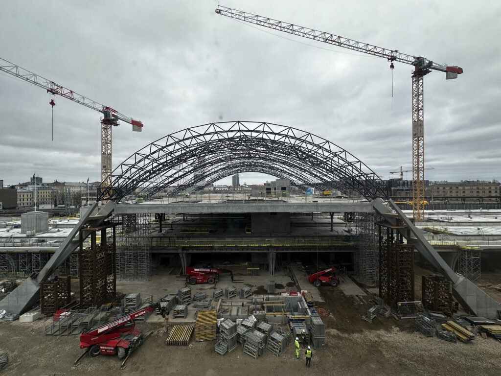 Rīgas Centrālās dzelzceļa stacijas pārbūve (Stacijas laukums 2) - Train station - construction photos