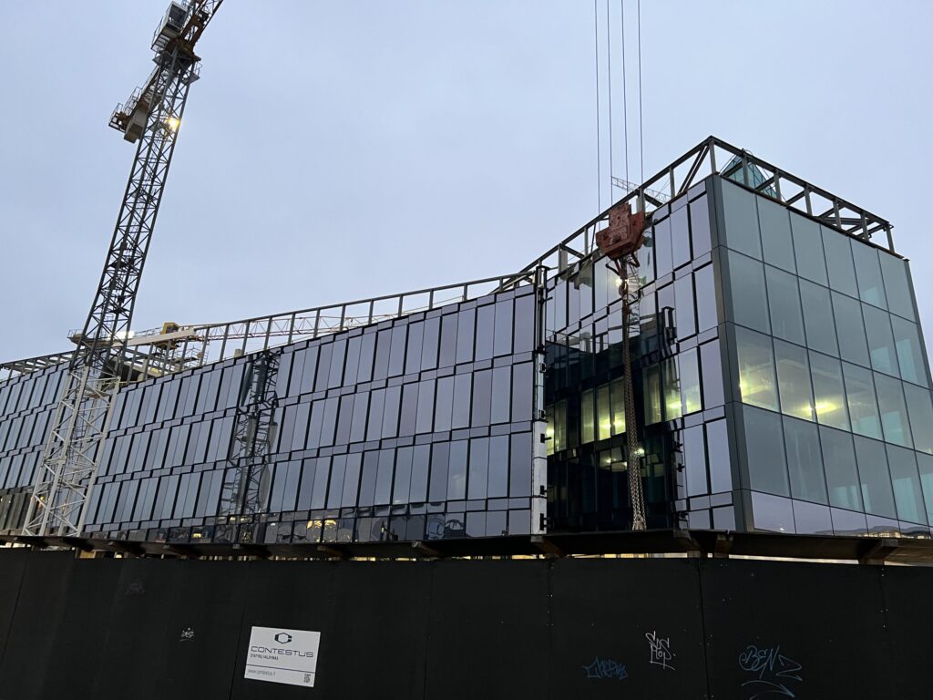 Teltonika Saltoniškių g. (Saltoniškių g. 14) - Office center - construction photos