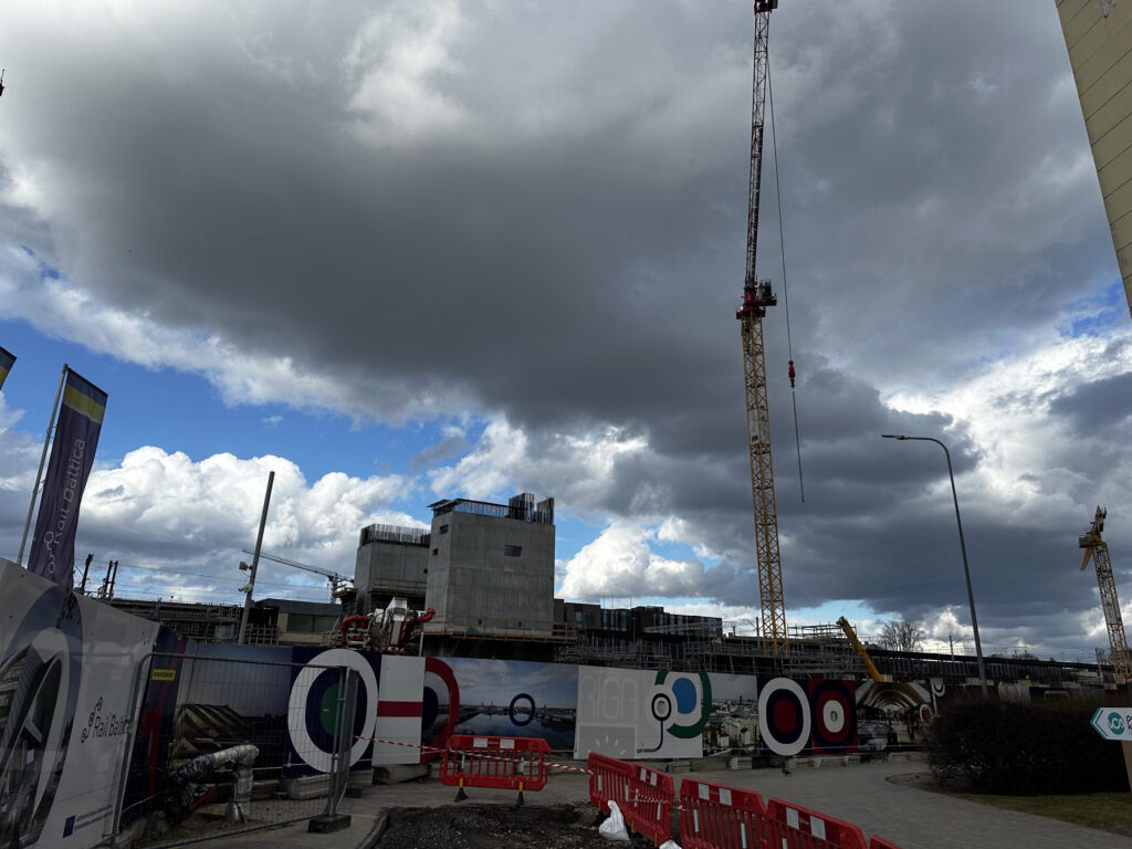 Rīgas Centrālās dzelzceļa stacijas pārbūve (Stacijas laukums 2) - Train station - construction photos
