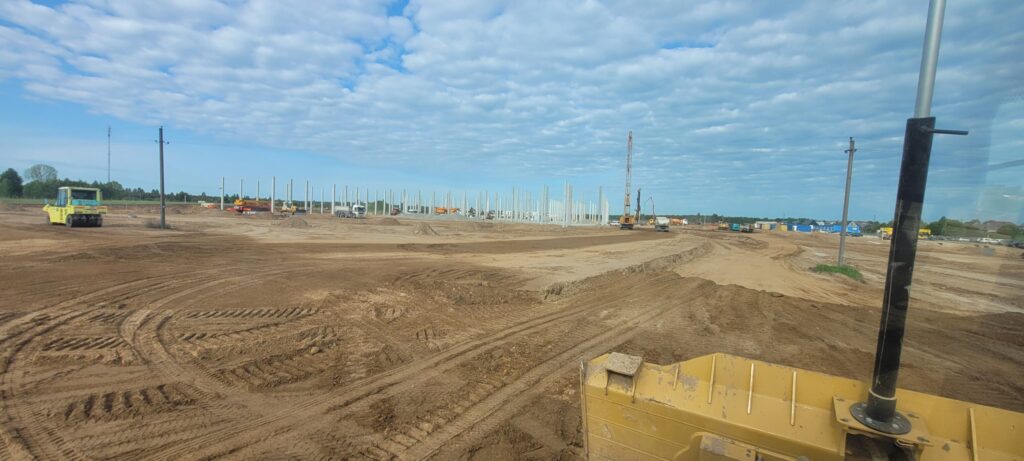 Maxima logistikos centras Zigmantiškių g. 1 (Zigmantiškių g. 1) - Noliktava / Izplatīšanas centrs - būvdarbu attēli