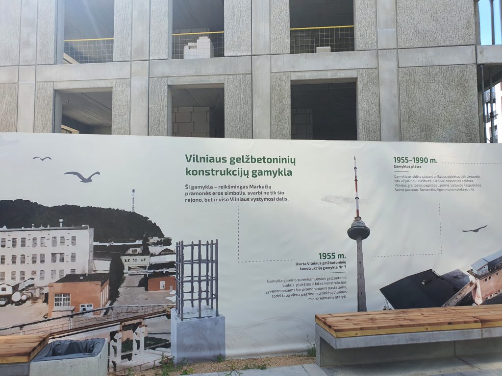 Vilnelės skverai 4 etapas (Manufaktūrų g. 7) - Multi apartment - construction photos