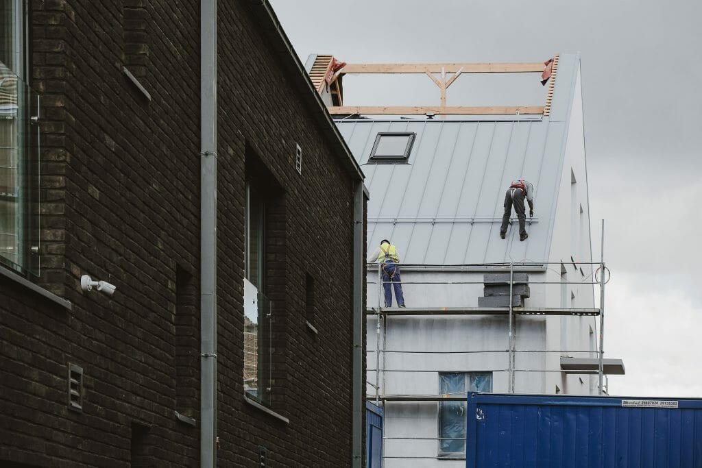 PAUPYS 4 etapas (Aukštaičių g. 16) - Multi apartment - construction photos