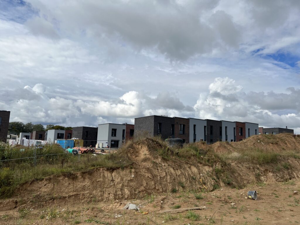 PaJustis 2 etapas (sublokuoti namai) (Mozūriškių g. 190) - Row housing - construction photos