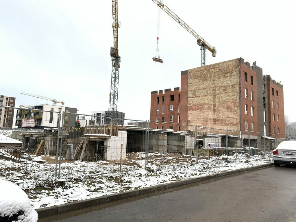Arkada 2 etapas Sviliškių g. 16D (Sviliškių g. 16) - Multi apartment - construction photos