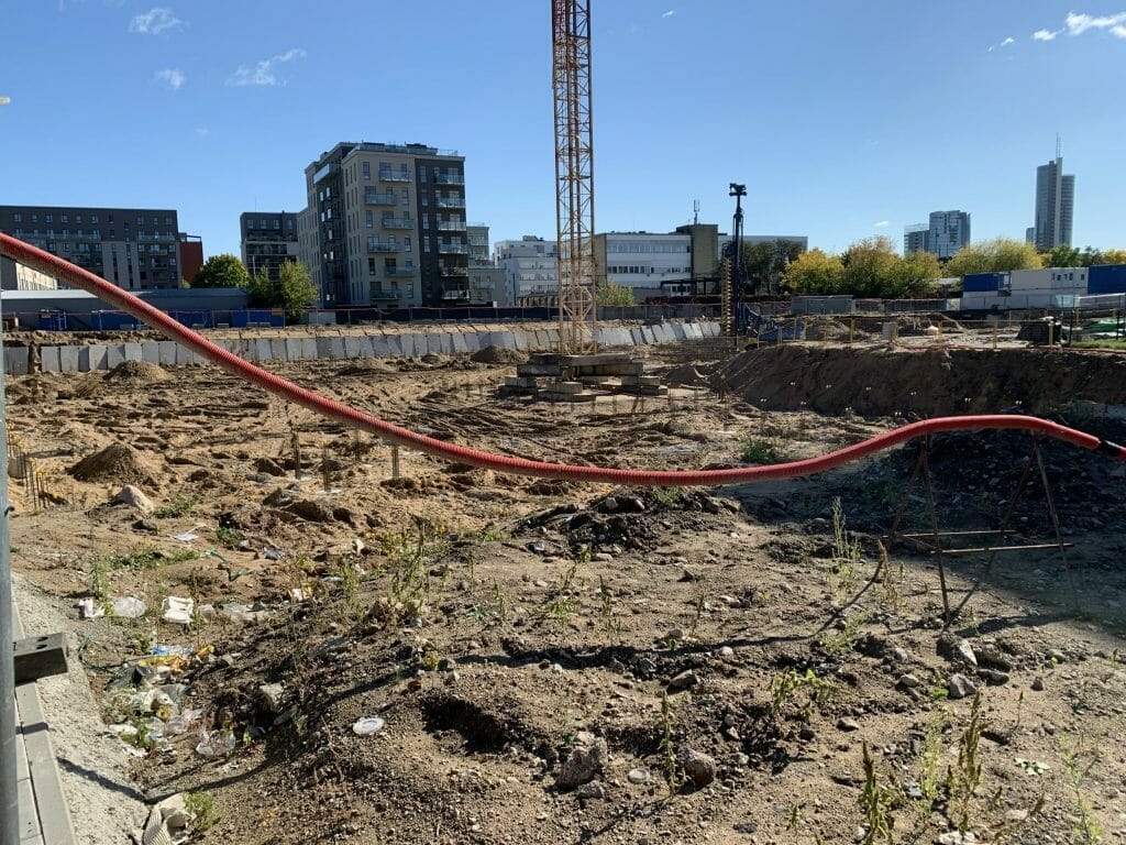 Naujasis Skansenas 3 etapas (Linkmenų g. 15) - Multi apartment - construction photos