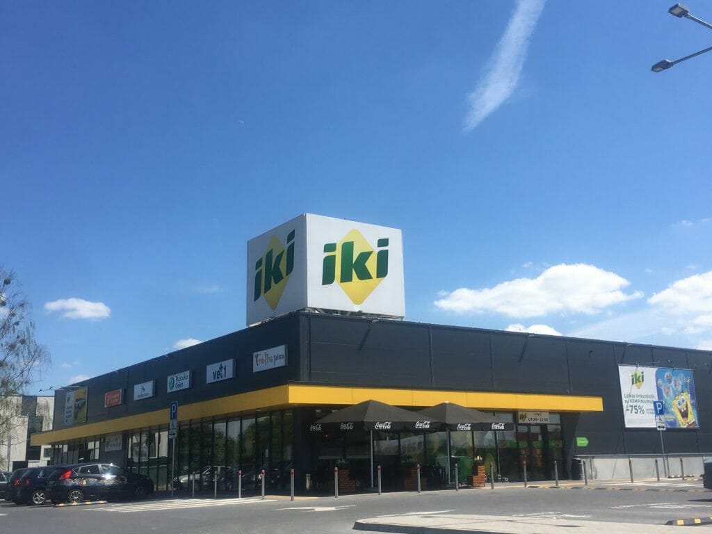 IKI Margirio g. 2A (Margirio g. 2A) - Food store - construction photos