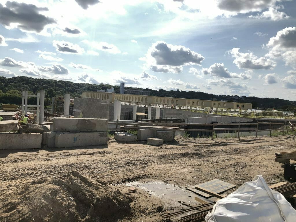 "Žalgirio" vandens sporto centras (Karaliaus Mindaugo pr. 50) - Pool - construction photos