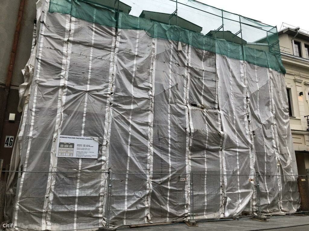 Laisvės al. 44 (Laisvės al. 44) - Office center - construction photos