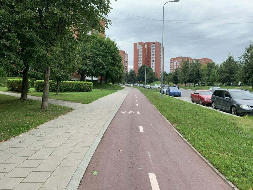 Ramaus eismo gatvė Didlaukio g. (Didlaukio g.) - Iela - būvdarbu attēli