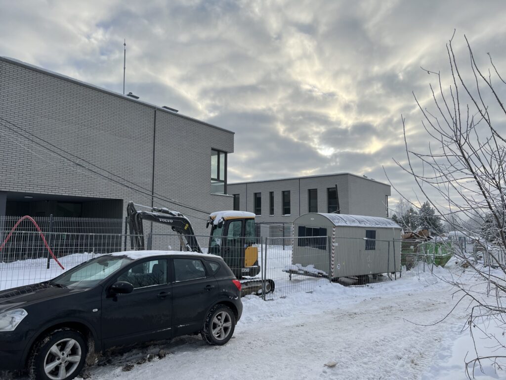 Bitėnų oazė 3 etapas (Bitėnų g. 3H) - Row housing - construction photos