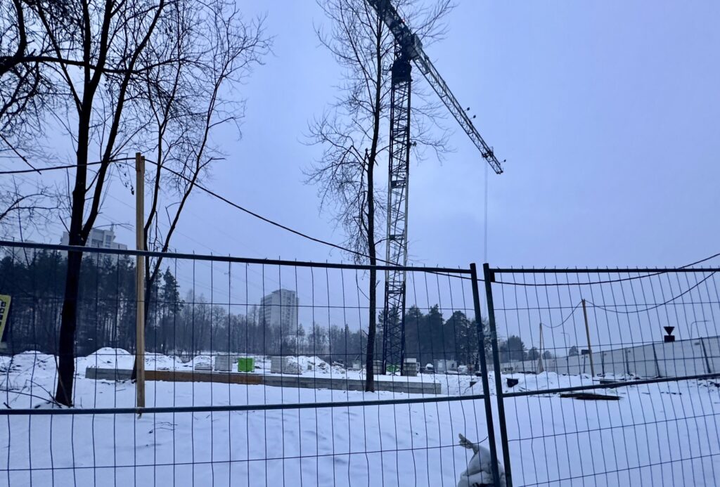 Nemenčinės pl. 13A | Pastatas 2 (Nemenčinės pl. 13A) - Co-living - construction photos