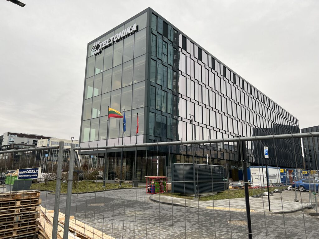 Teltonika Saltoniškių g. (Saltoniškių g. 14) - Office center - construction photos