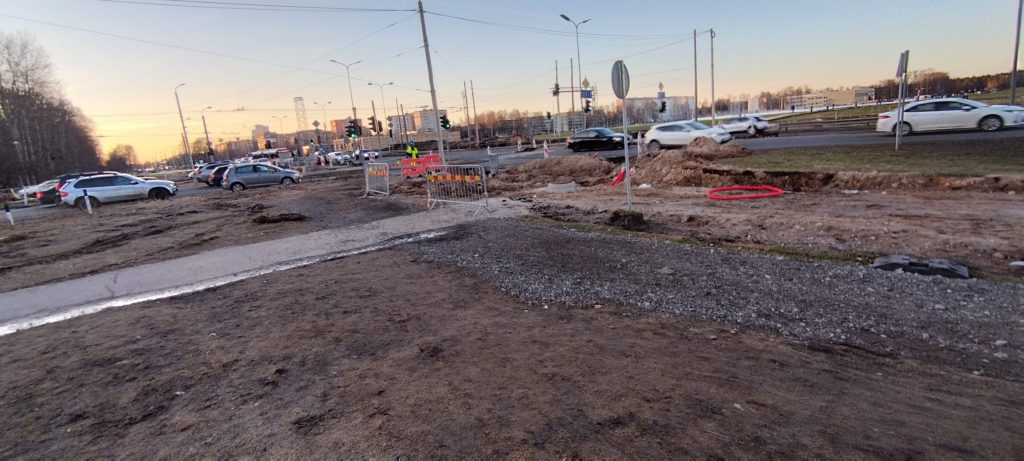 Velosipēdu ceļš Rīga - Ulbroka (Augusta Deglava iela) - Bike path - construction photos
