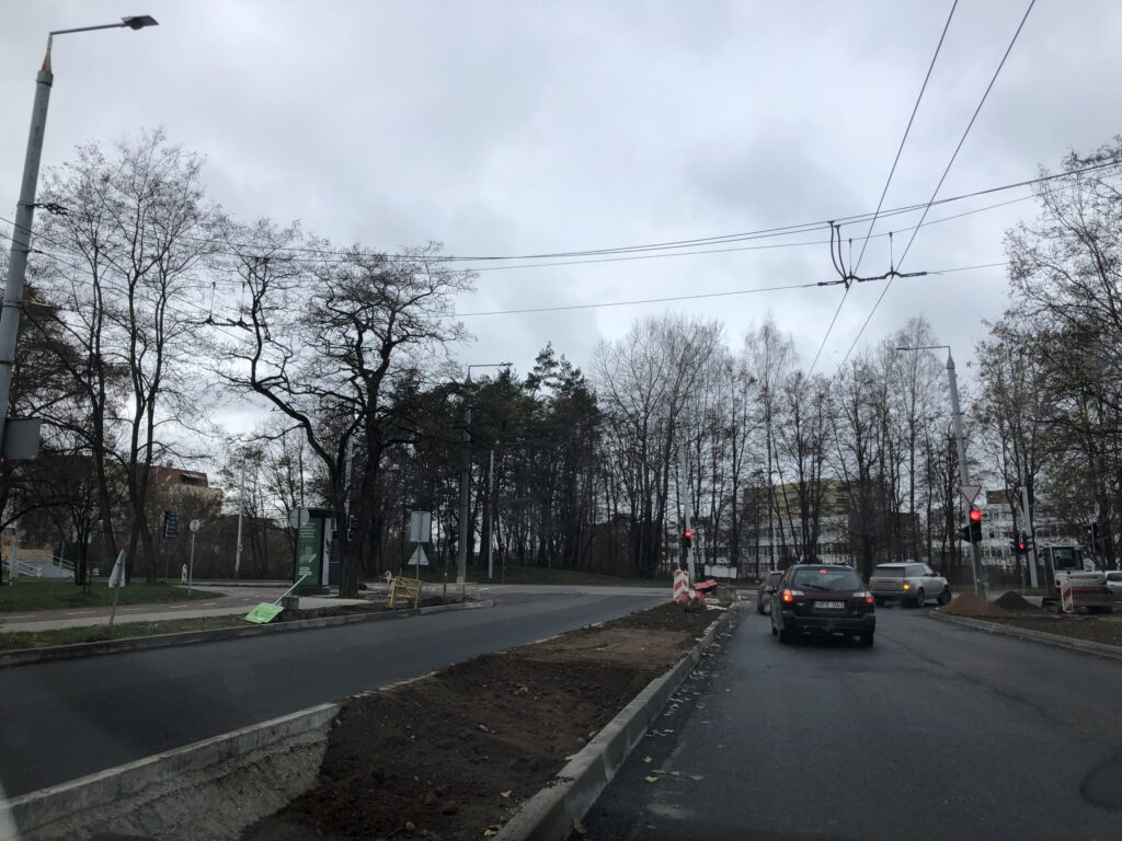 Saulėtekio al. pertvarkymas (Saulėtekio al.) - Street - construction photos