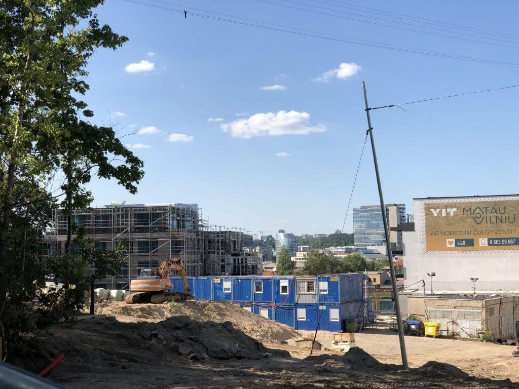 Matau Vilnių 1 etapas (Aludarių g. 5) - Daugiabutis - statybų nuotraukos