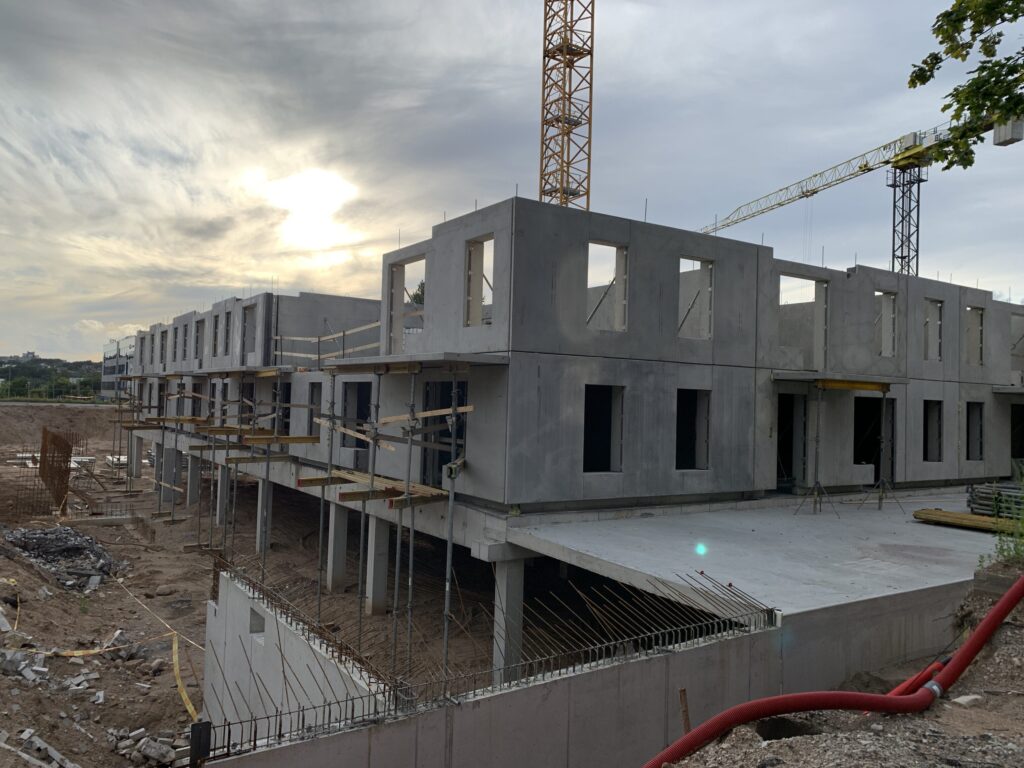 Hill City 1 etapas (Kalvarijų g. 137) - Daugiabutis - statybų nuotraukos