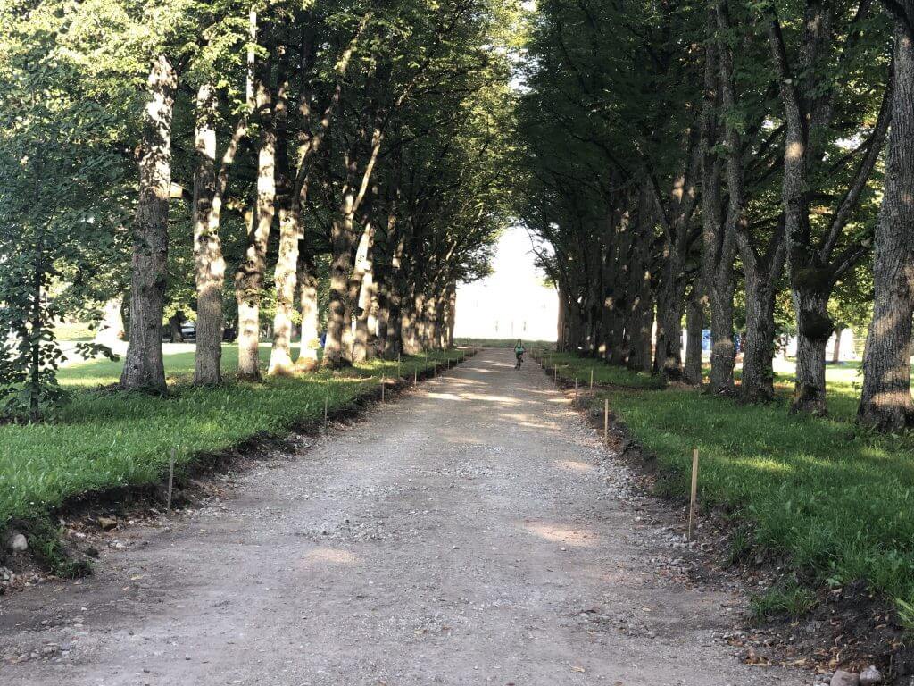 Trakų Vokės dvaro sodybos parkas (E. Andrė g.) - Park - construction photos