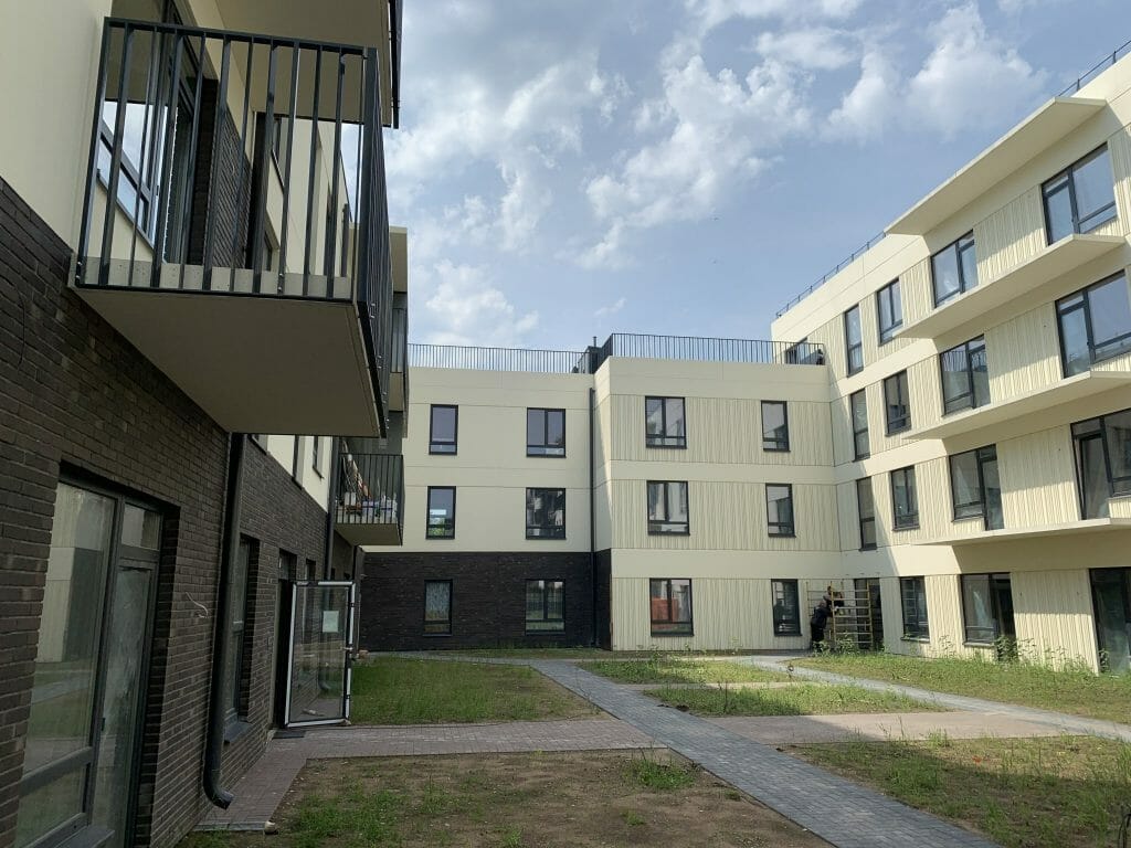 WOW CITY: eco life (Giedraičių g. 60A) - Multi apartment - construction photos