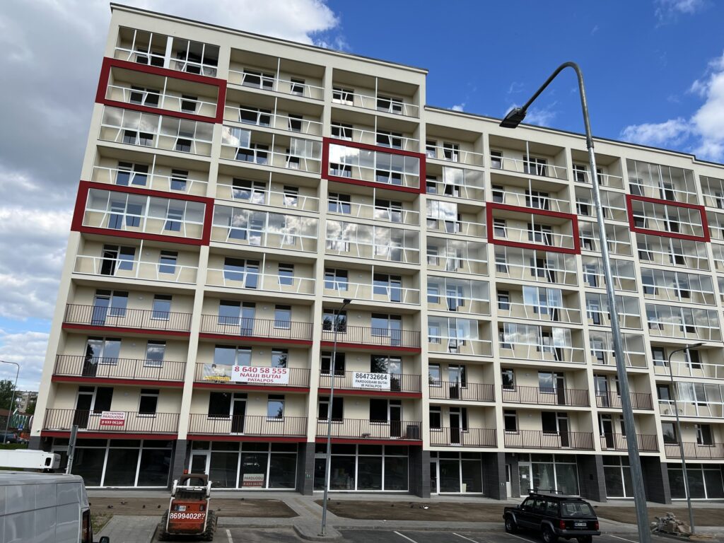 Rygos namai (Rygos g. 46) - Korterelamu - ehituse fotod