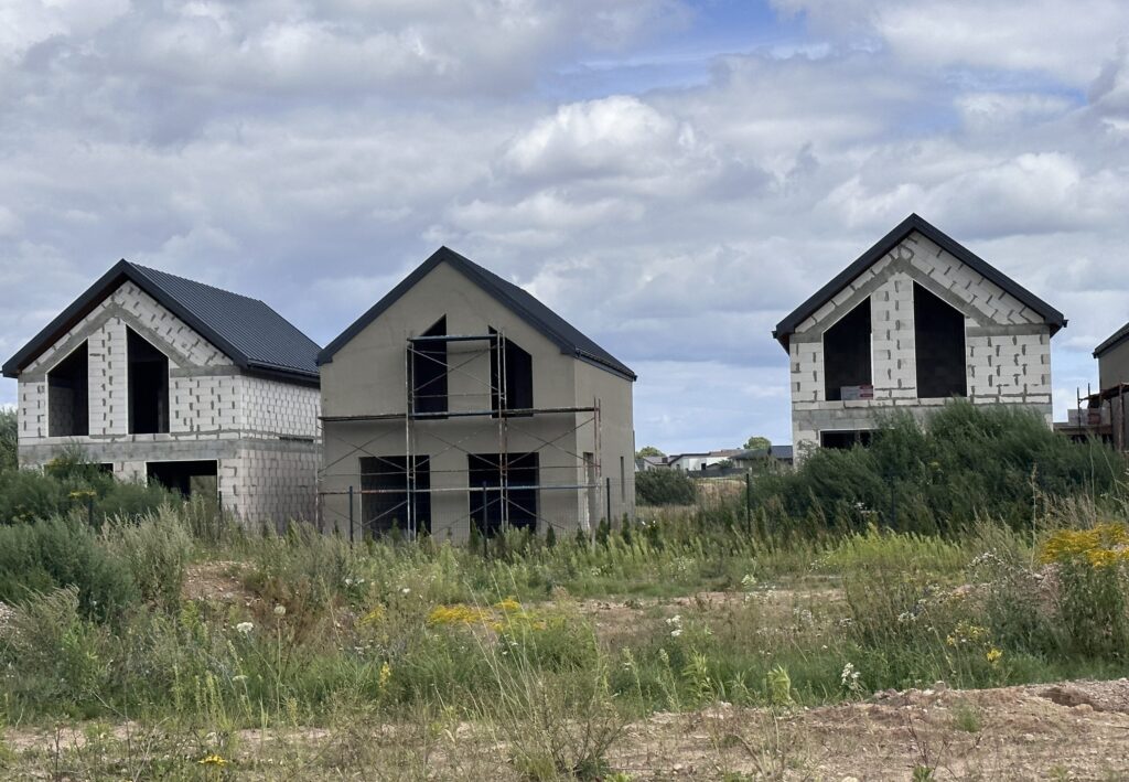 Marianos Veriovkinos g. namai (Marianos Veriovkinos g. 2, 4, 6, 8, 10, 12, 14, 16) - Row housing - construction photos