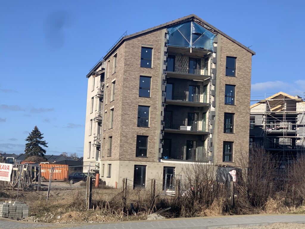 Dvaro slėnis (A1 namas) (Austėjos g. 1) - Multi apartment - construction photos