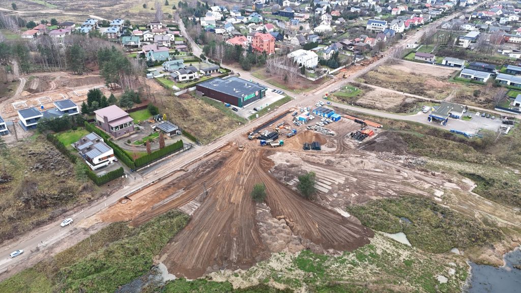 Sidaronių g., Dvaro g., Buivydiškių g. atkarpų rekonstrukcija (Sidaronių g., Dvaro g., Buivydiškių g.) - Street - construction photos