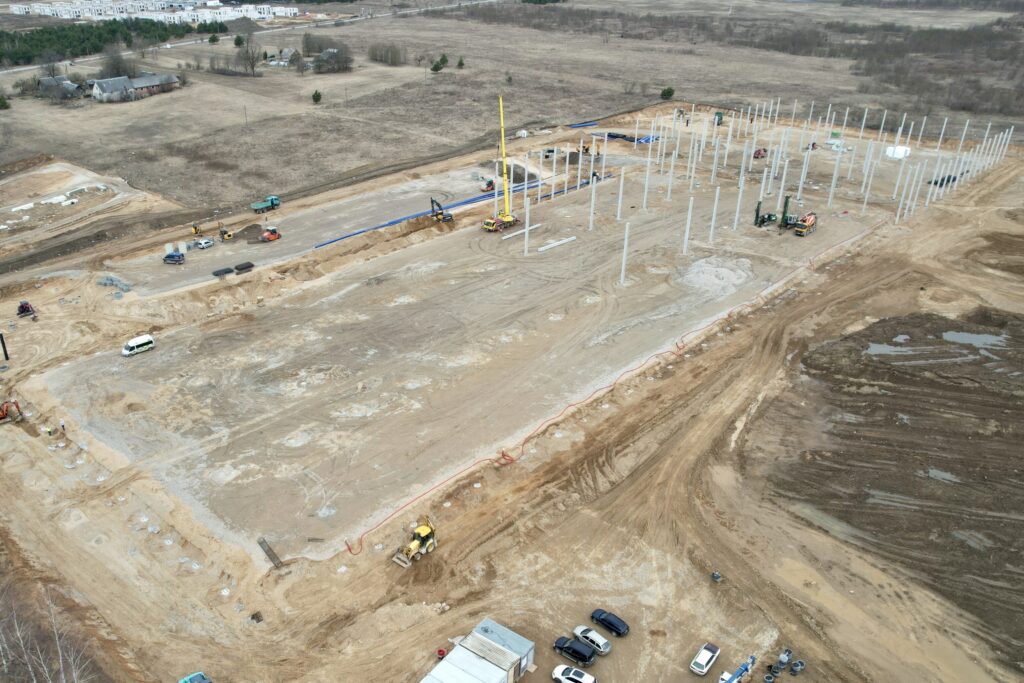 Jogėliškių g. 12 (Jogėliškių g. 12) - Warehouse / Distribution center - construction photos