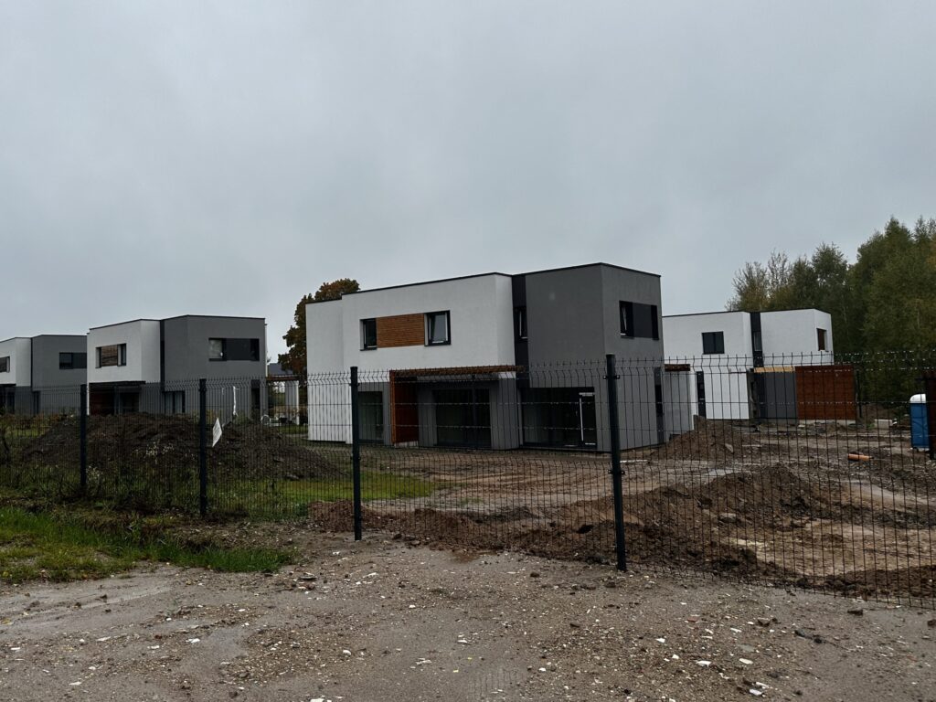 Pupojų parkas 2 etapas (namai 4 - 9) (Skaisterių g. 9, 11, 13, 15, 17, 19) - Row housing - construction photos