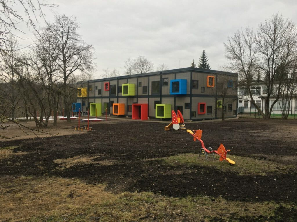 Modulinis darželis "Atžalėlės" (Antakalnio g. 74) - Primary and secondary education - construction photos