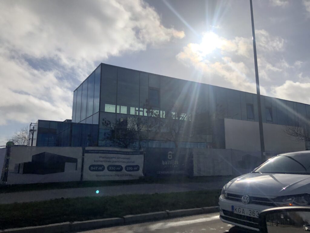 Partizanų g. 26B (Partizanų g. 26B) - Non-food store - construction photos