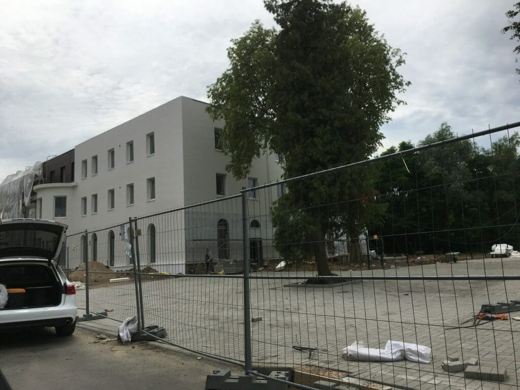 Europos pr. 96 (Europos pr. 96) - Office center - construction photos